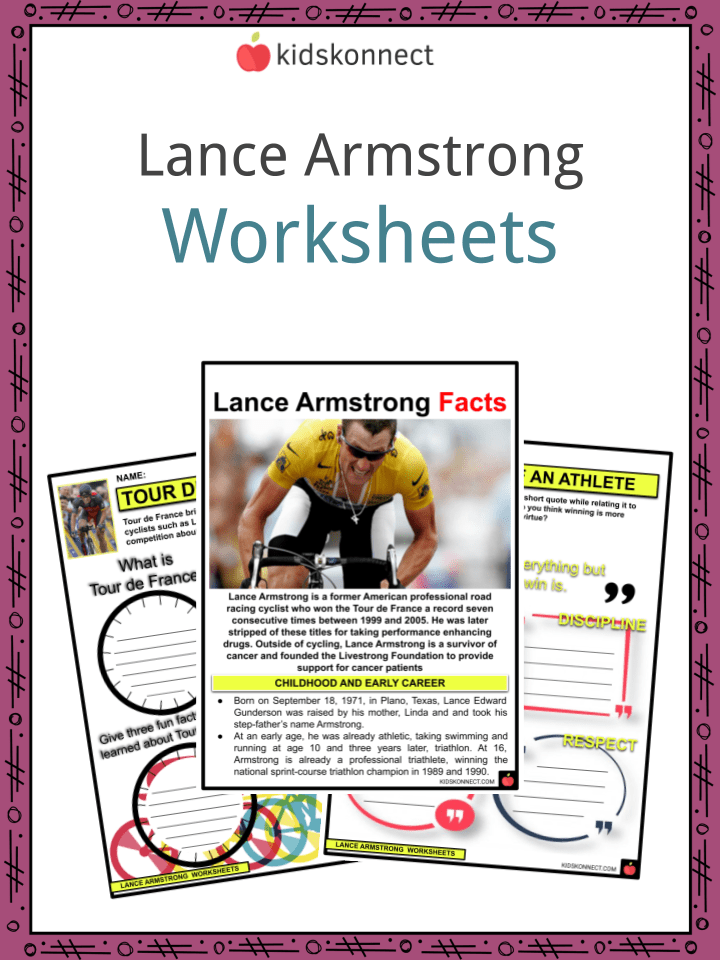 Lance Armstrong Facts, Worksheets, Career, and Controversy