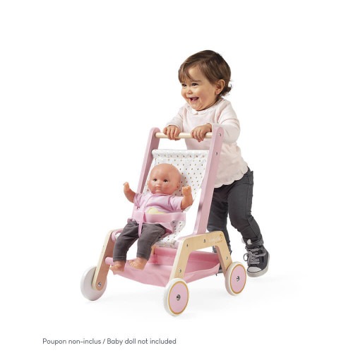 Janod Doll's Stroller in Candy Chic Kid's Korner