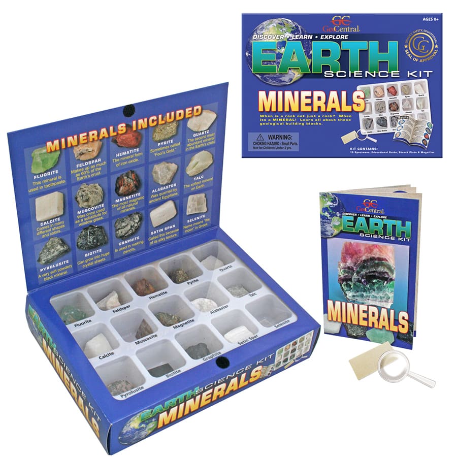 Mineral Earth Science Kit Learn and Explore Kids Love Rocks