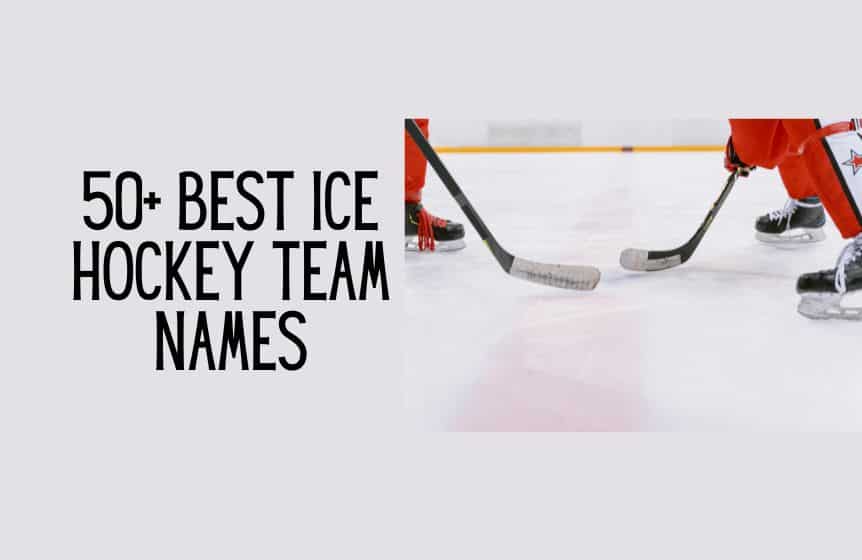 50+ Best Ice Hockey Team Names Kids n Clicks