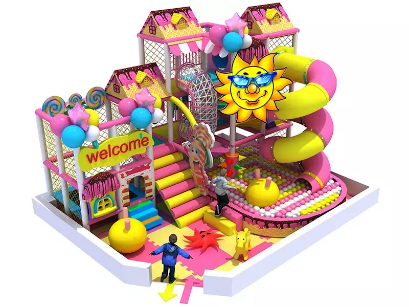 3 story preschooler lollipop indoor play house for family supplier