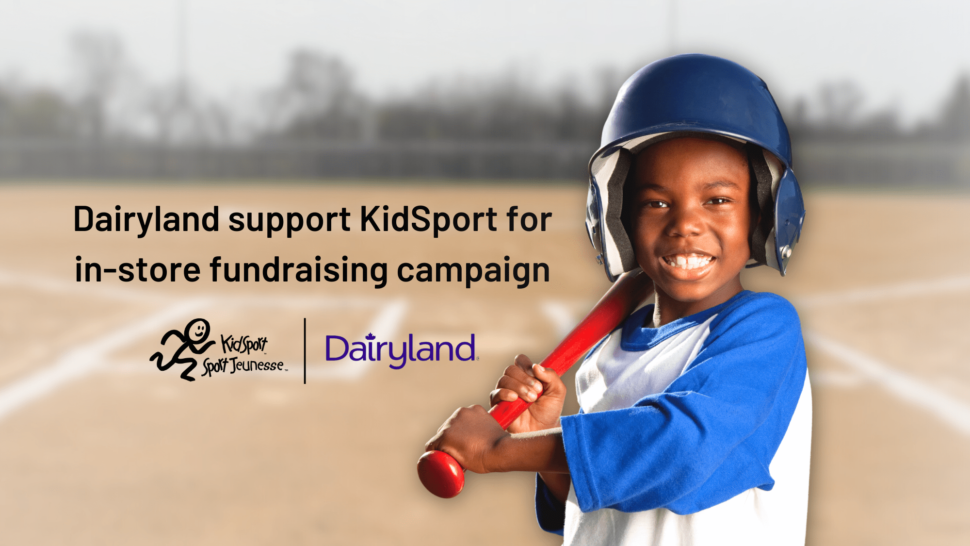 Dairyland support KidSport for instore fundraising campaign KidSport