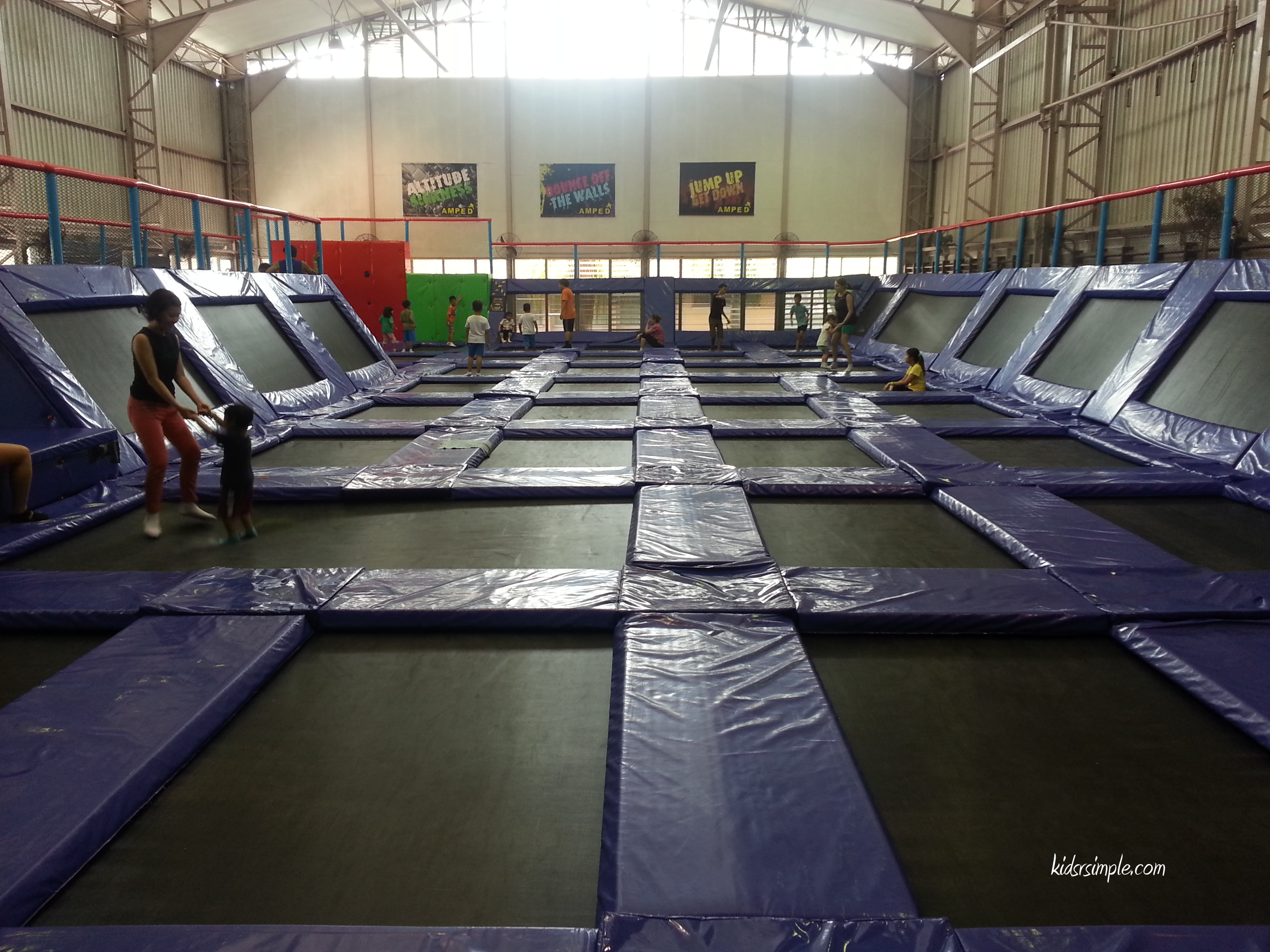 Amped Trampoline Review Kids R Simple