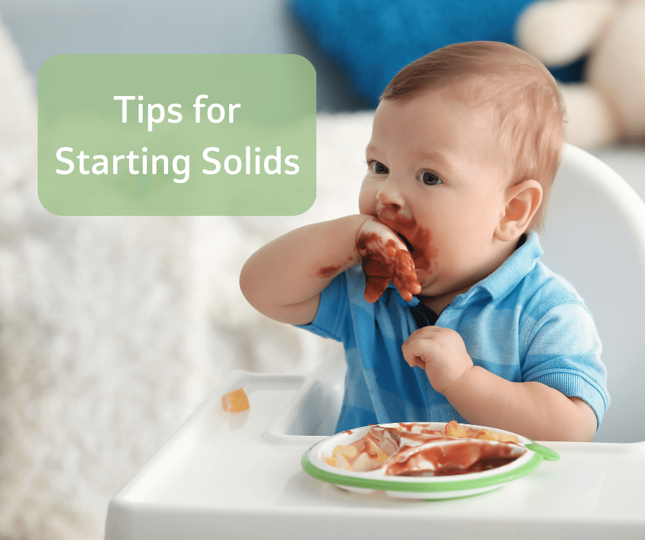 Tips for Starting Solids! Kids That Go