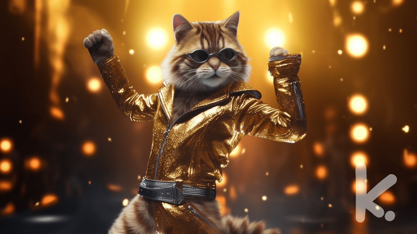 0137 Kids Think Wide Disco Cat Writing Prompt,writing Prompts