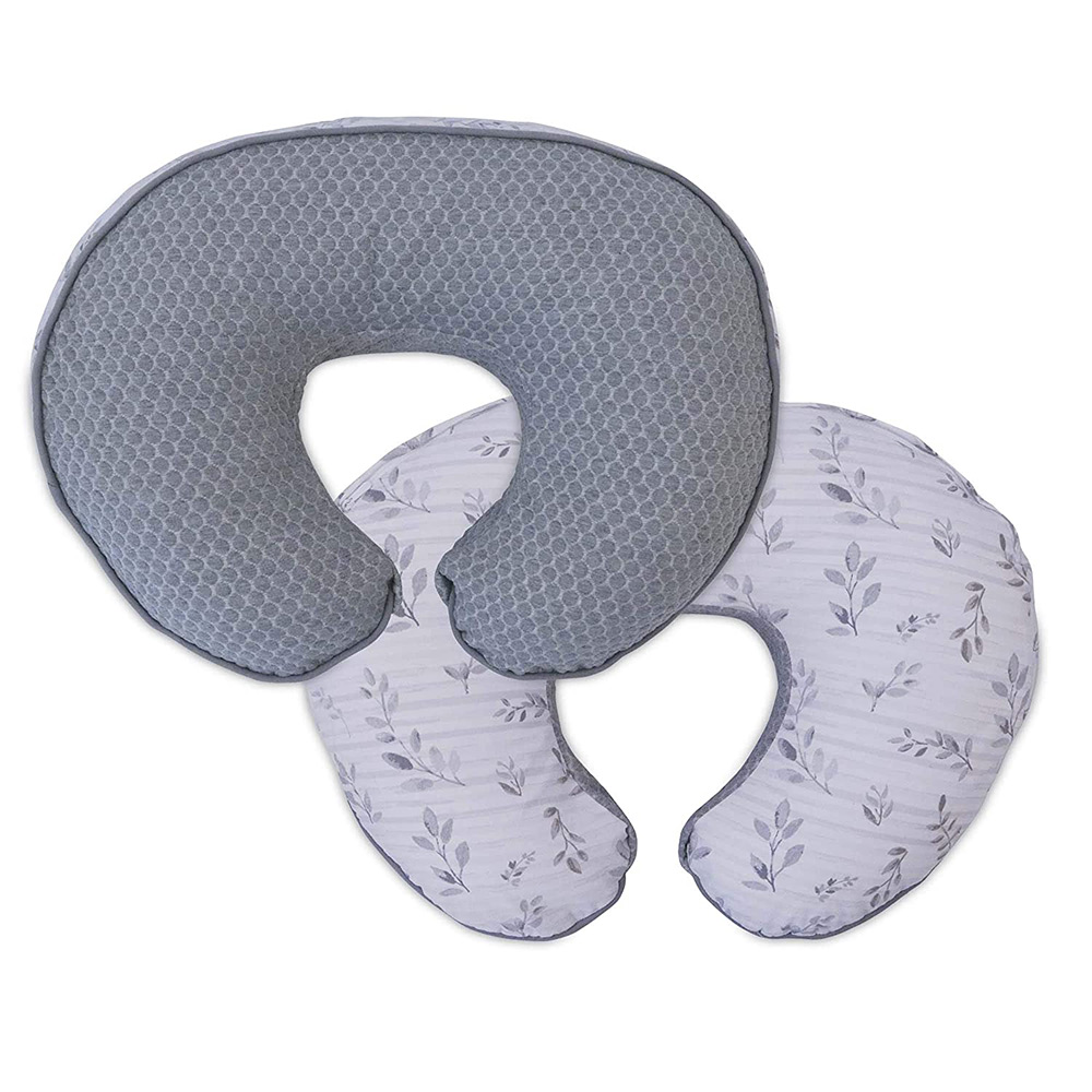 Boppy® Nursing Pillow Luxe Pennydot Leaf The Kidstore