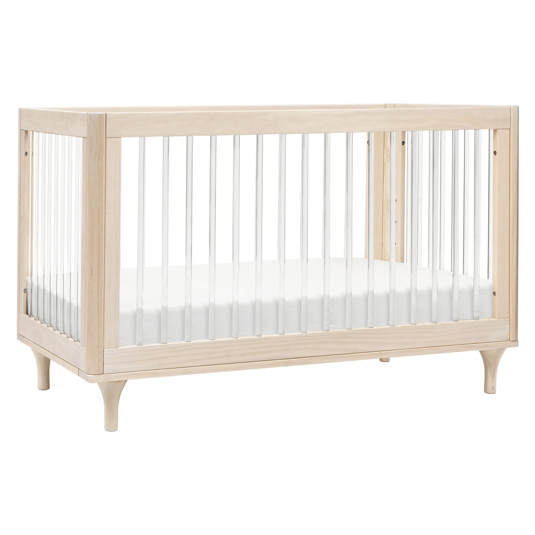 Babyletto Lolly 3in1 Convertible Crib Washed Natural/Acrylic The
