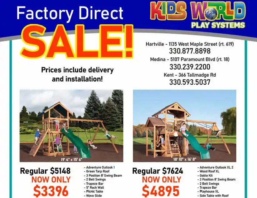 Outdoor Swing Sets Companies Playgrounds Trampolines