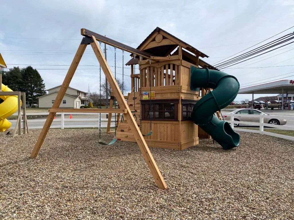 What Is Best To Put Under Playground Equipment
