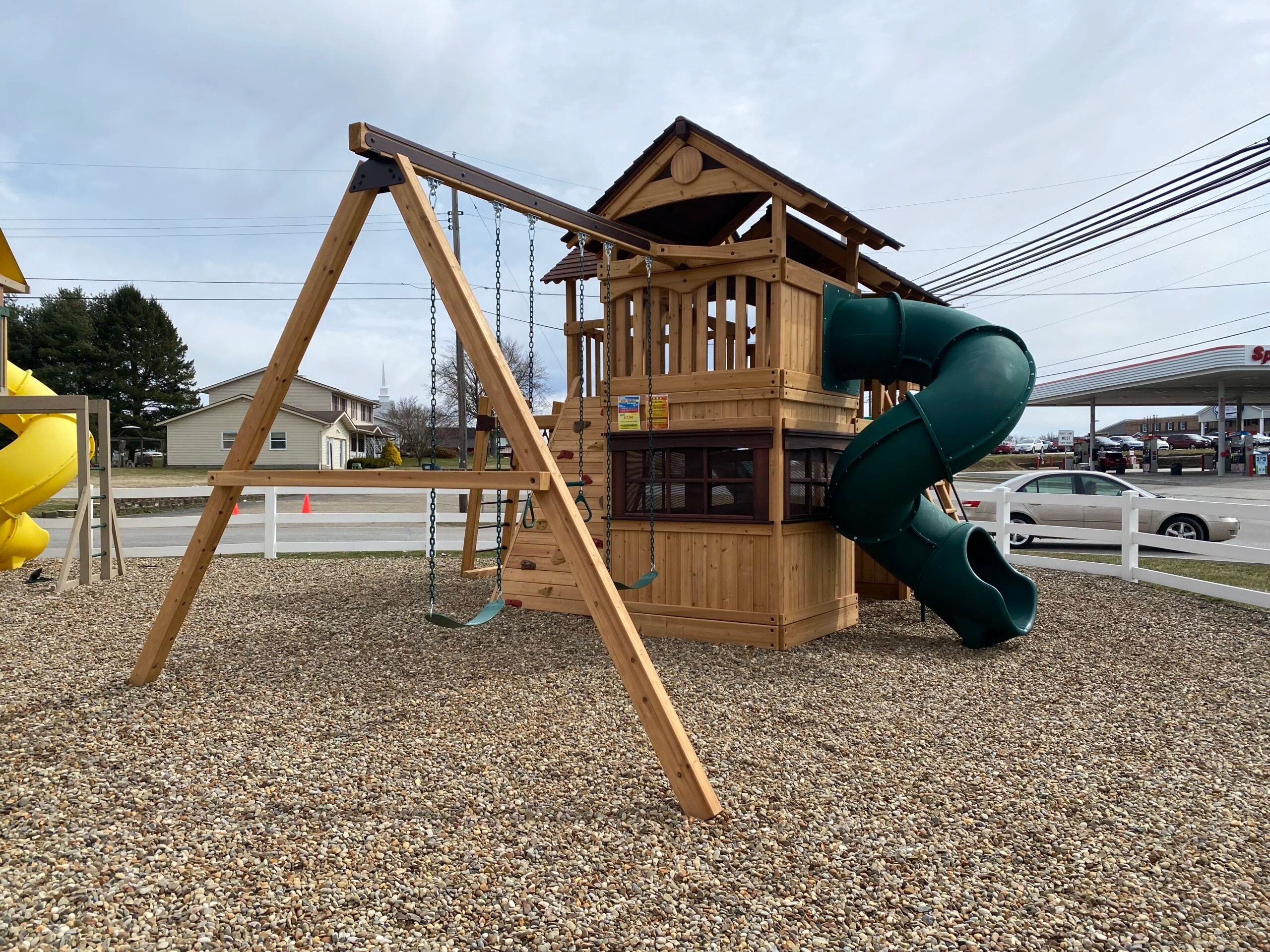 Treehouse Swing Set Kids World Play Systems