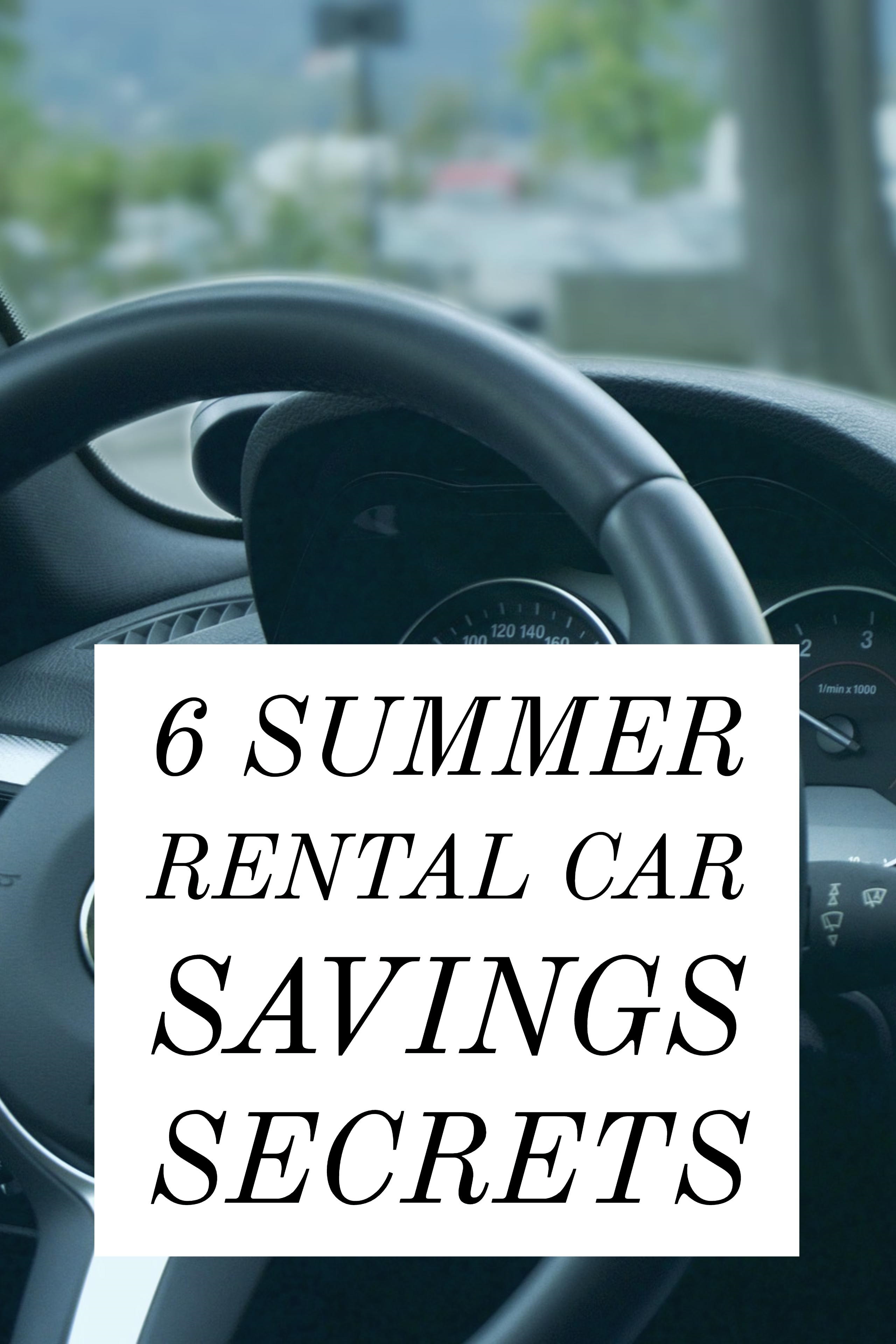 IMRental Car Savings Secrets Kidventurous