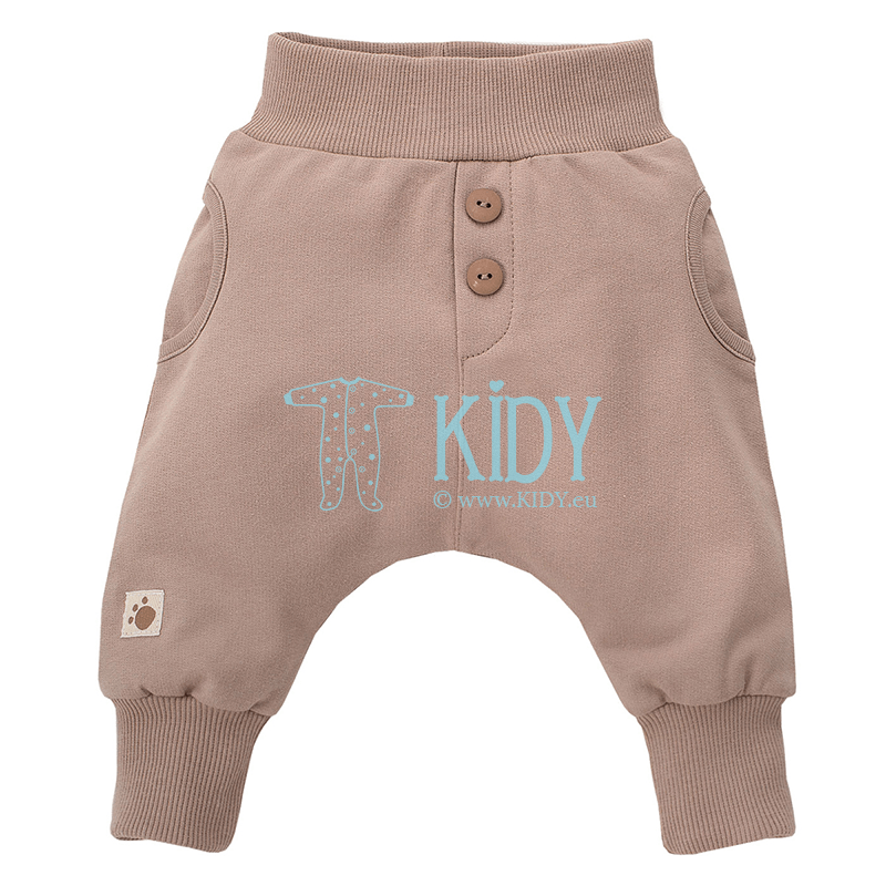 Brown TEDDY BEAR pants (Pinokio) ️ KIDY.eu