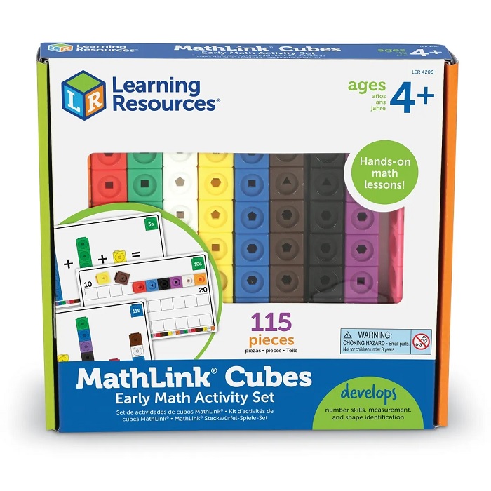 MathLink Cubes Early Math Activity Set Kiedler