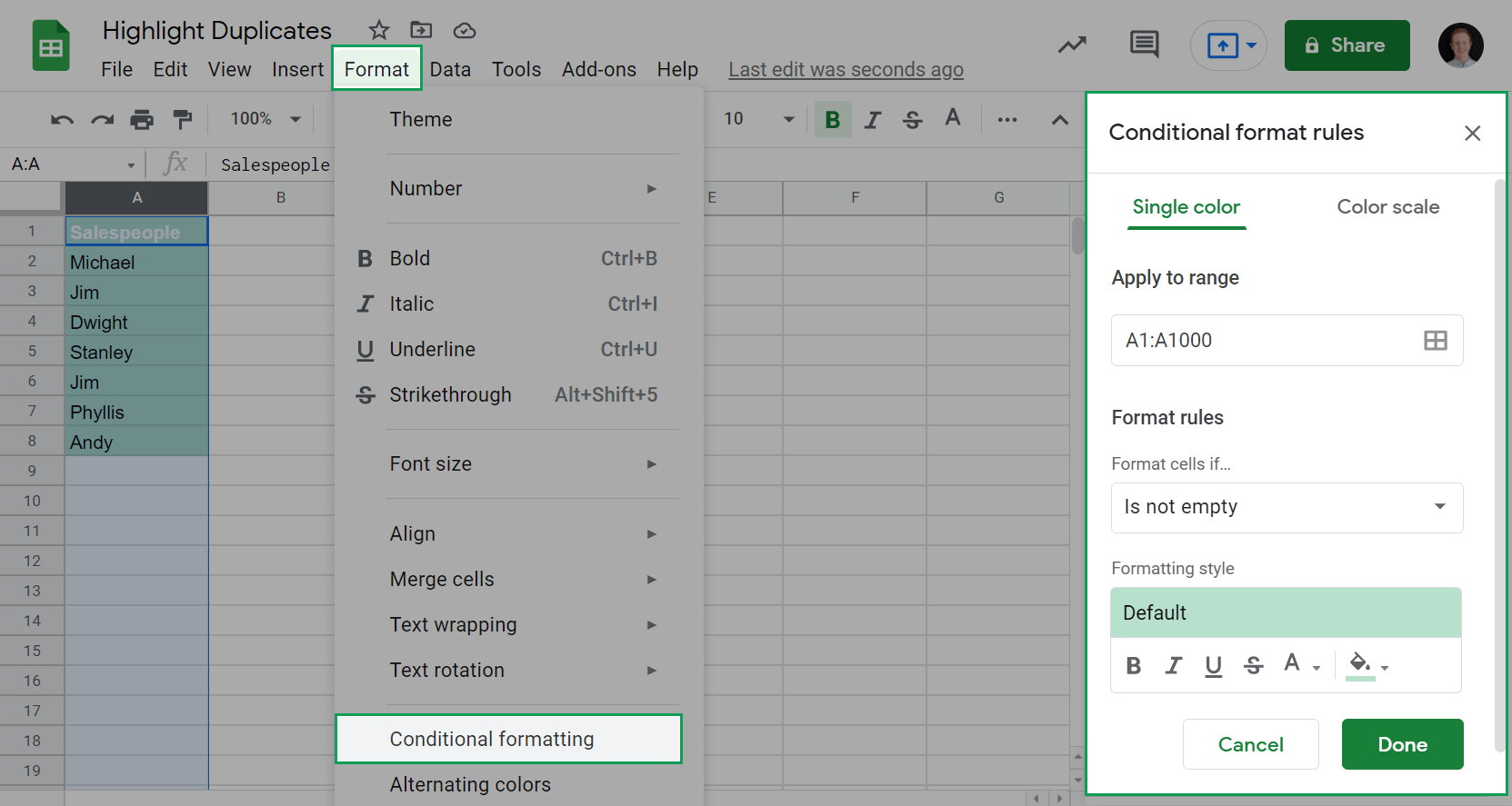 How To Highlight Duplicates In Google Sheets Kieran Dixon