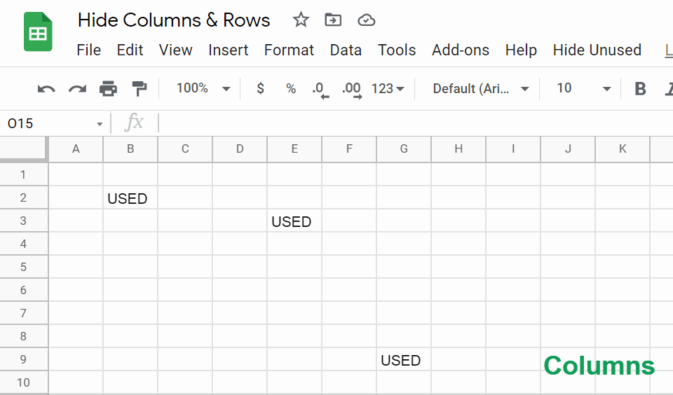 How To Hide Columns & Rows In Google Sheets Kieran Dixon
