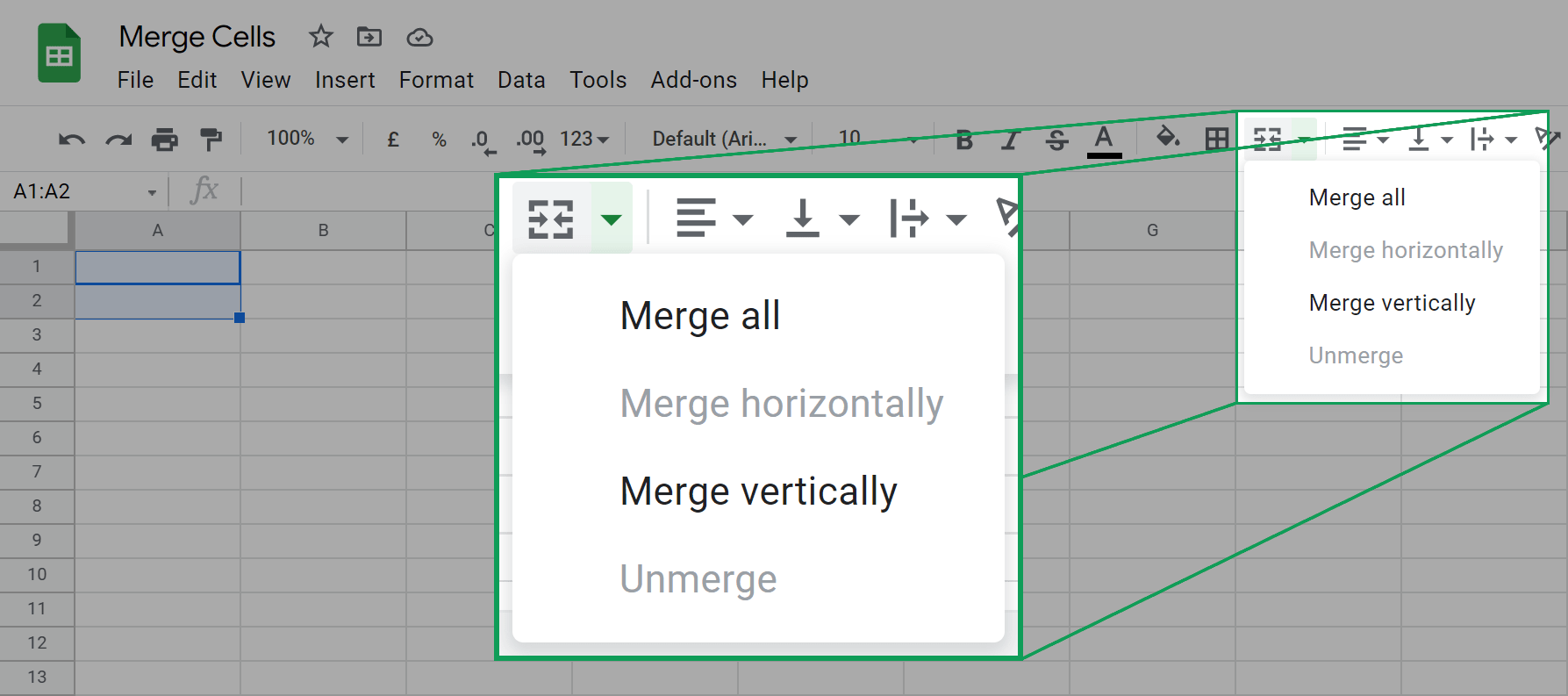 How To Merge Cells In Google Sheets Kieran Dixon