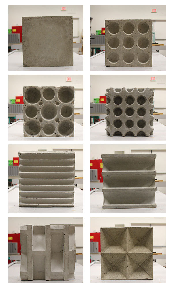 Experiments in Concrete Casting