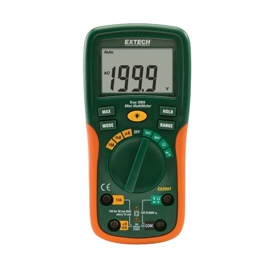 Extech EX205T TrueRMS Digital Multimeter Kiesub Electronics Las Vegas