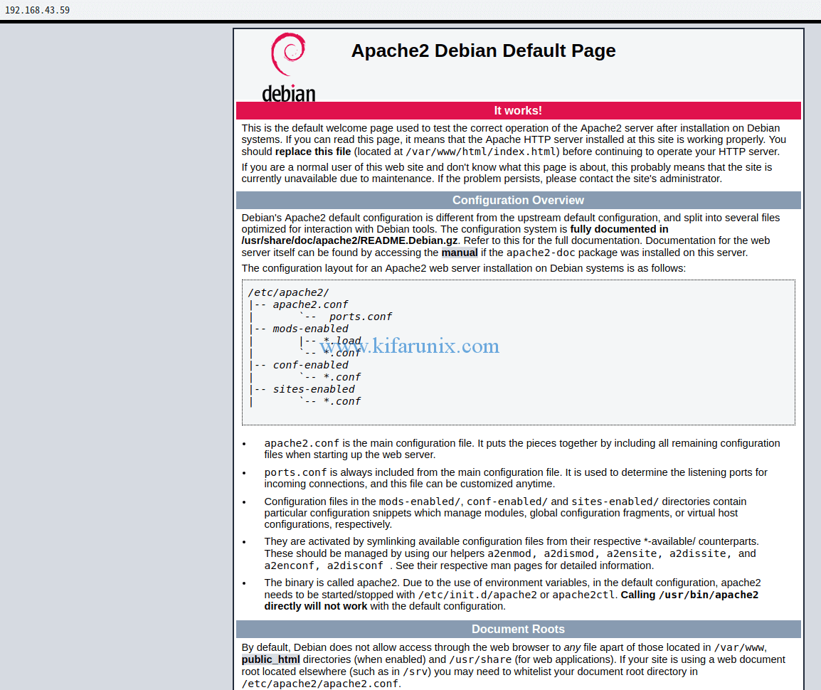 Install LAMP Stack on Debian 9