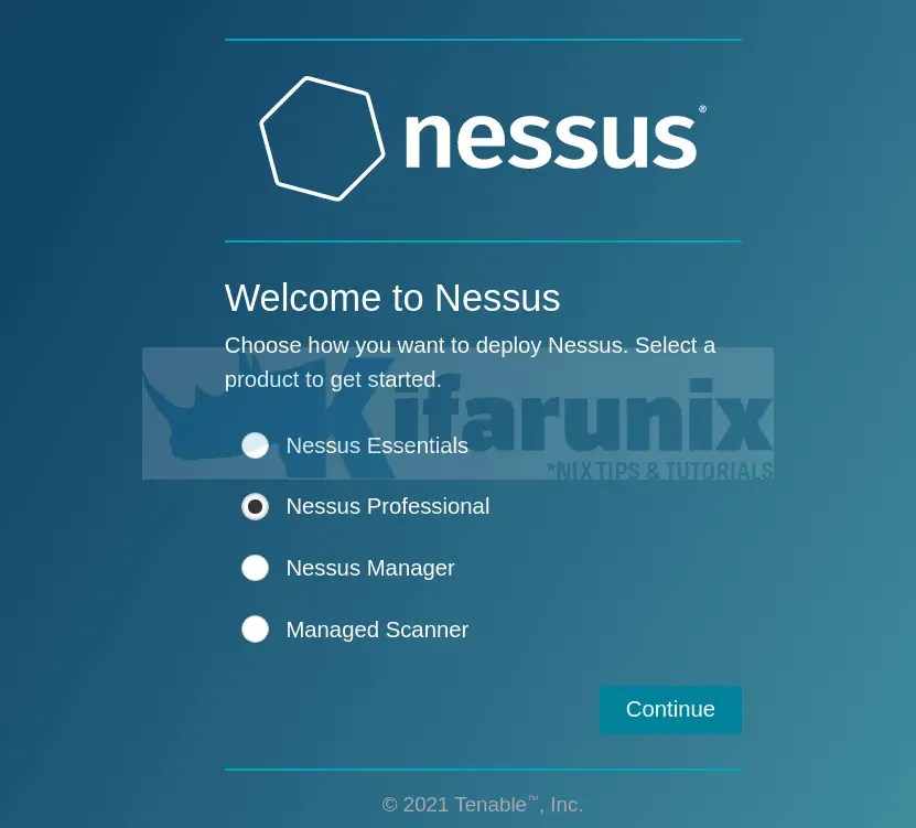 Install and Setup Nessus Scanner on Ubuntu 20.04