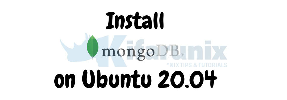 Install MongoDB on Ubuntu 20.04