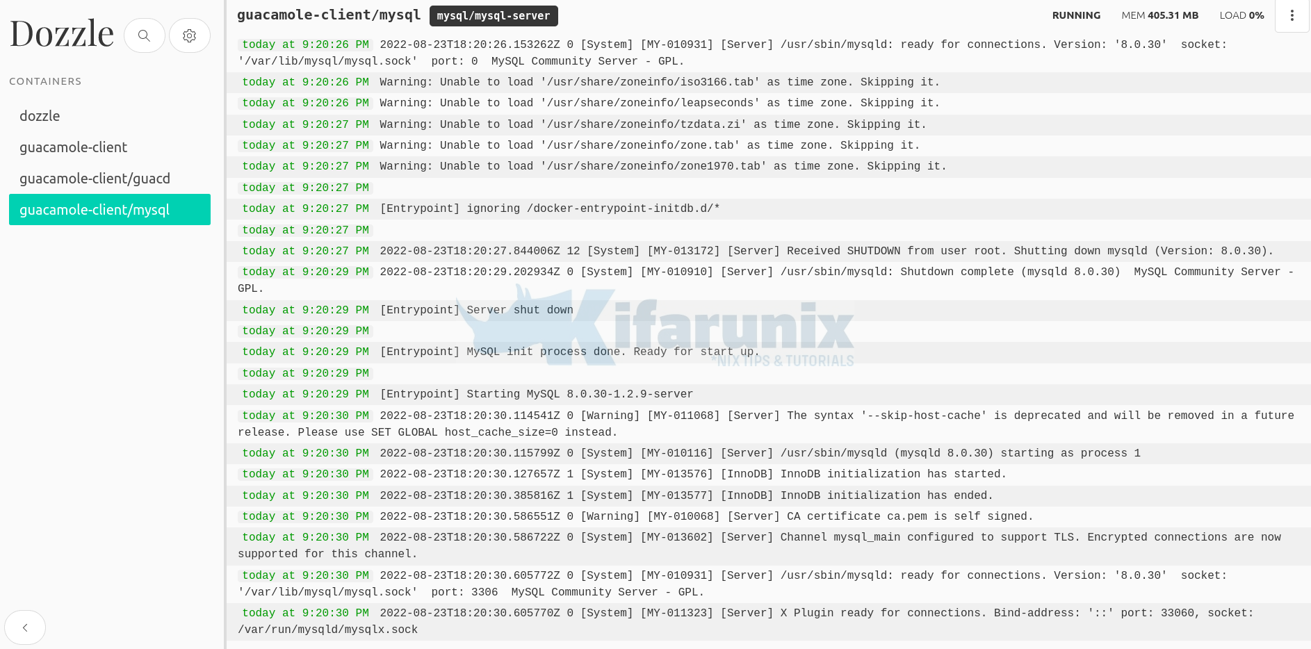 Install Dozzle RealTime Log Viewer for Docker Containers on Ubuntu