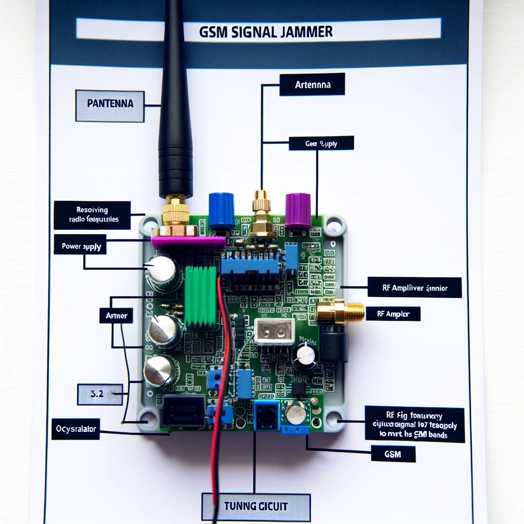 Understanding How Do GSM Signal Jammers Work A Detailed Guide with Diagrams