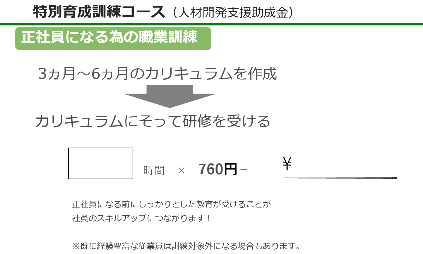 外国人新入社員の育成を図る助成金 ②人材開発支援助成金特別育成訓練コース ビザサプリジャーナル