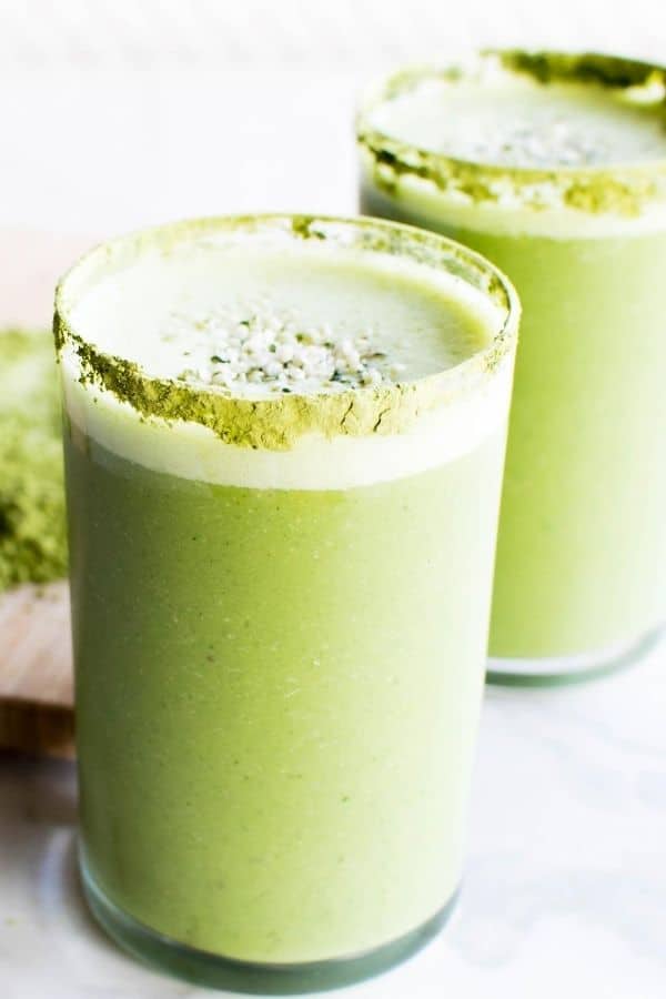 Matcha Smoothie vegan + gluten free