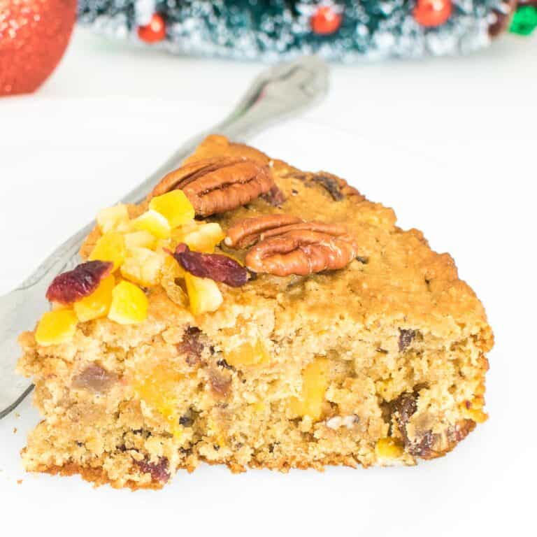 Christmas Fruit Cake vegan + dairy free