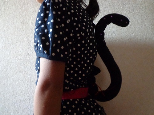 ハロウィン衣装 しっぽの手作り方法！猫＆悪魔の作り方 春夏秋冬を楽しむブログ