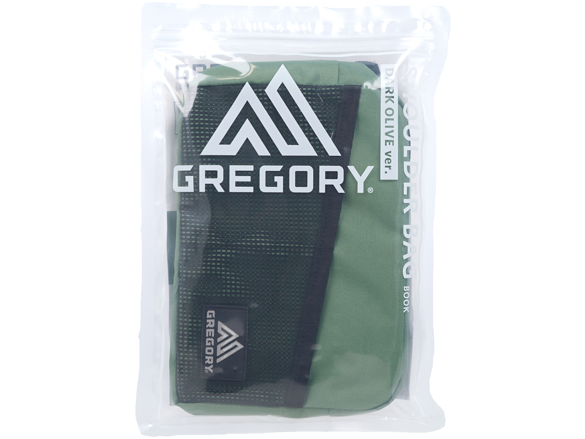 画像：GREGORY SHOULDER BAG BOOK DARK BLACK ver. 《付録》 本家グレゴリーが監修・製造！高品質の本格派バッグ