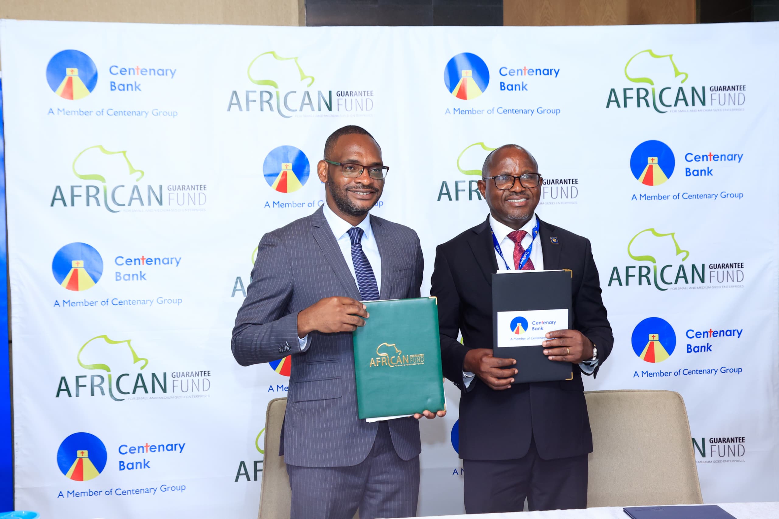 African Guarantee Fund, Centenary Bank renew 25 Million partnership to