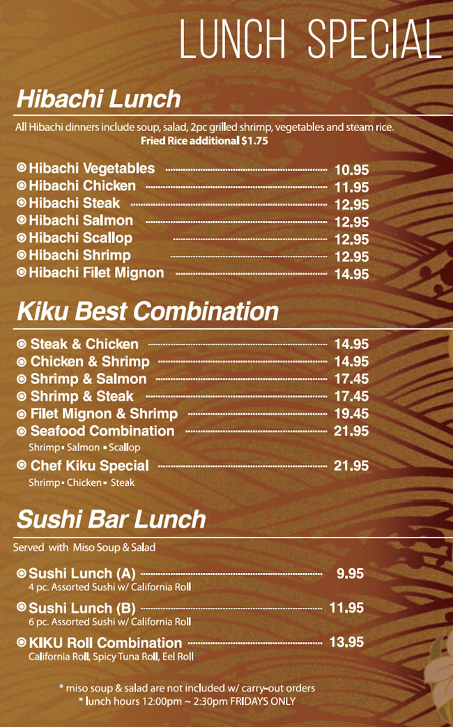 Kiku Japanese Restaurant