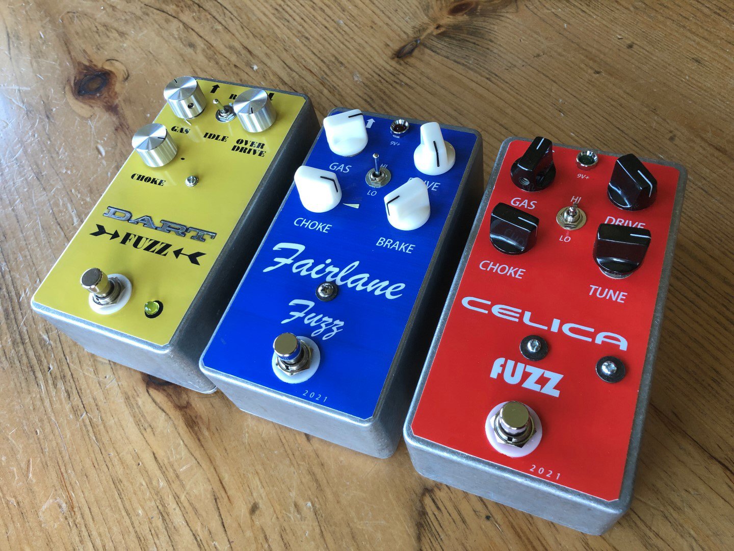 NPD x 3 DIY fuzz pedals... Fuzz Faces and a Tone Bender MkII... with mods The Gear Page