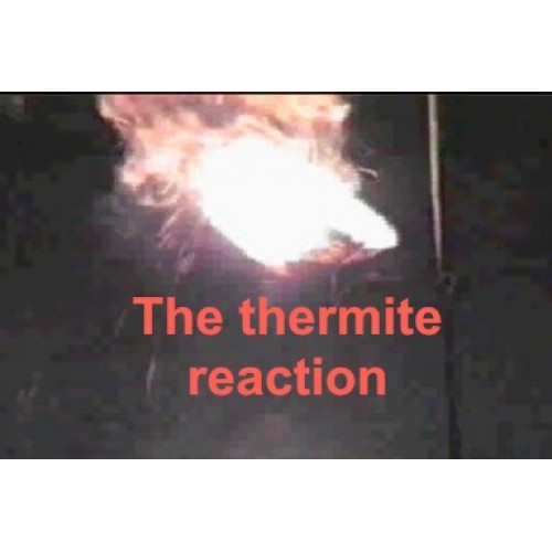 Chemistry Video 6 Aluminium and Iron Oxide (Thermite Reaction)