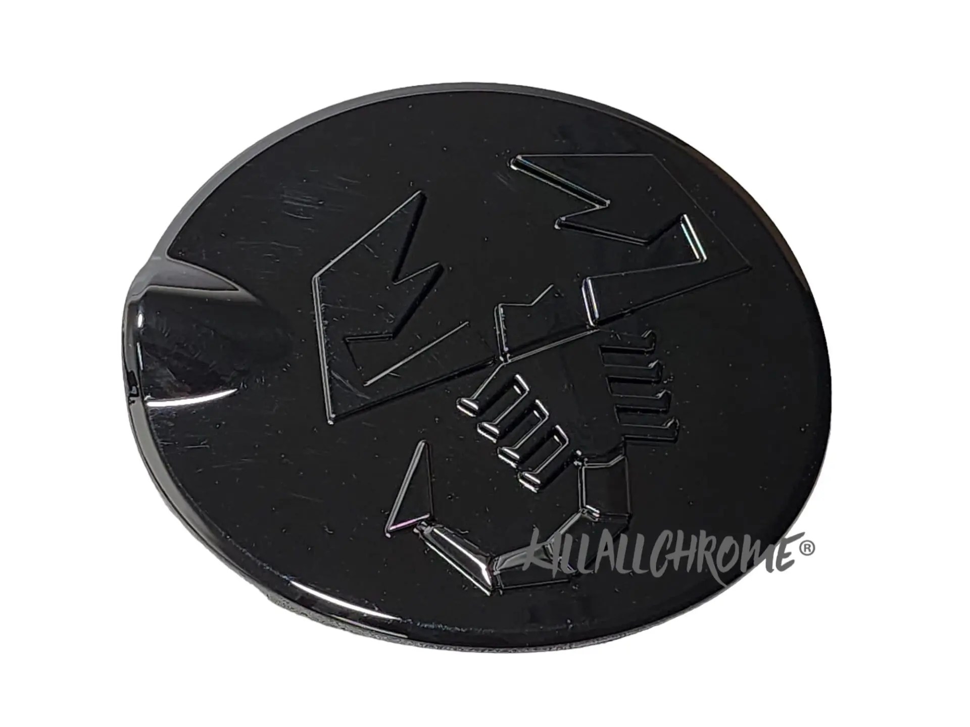 Fiat 500 Abarth Fuel Gas Cap Flap Cover – Scorpion 3D – KillAllChrome®