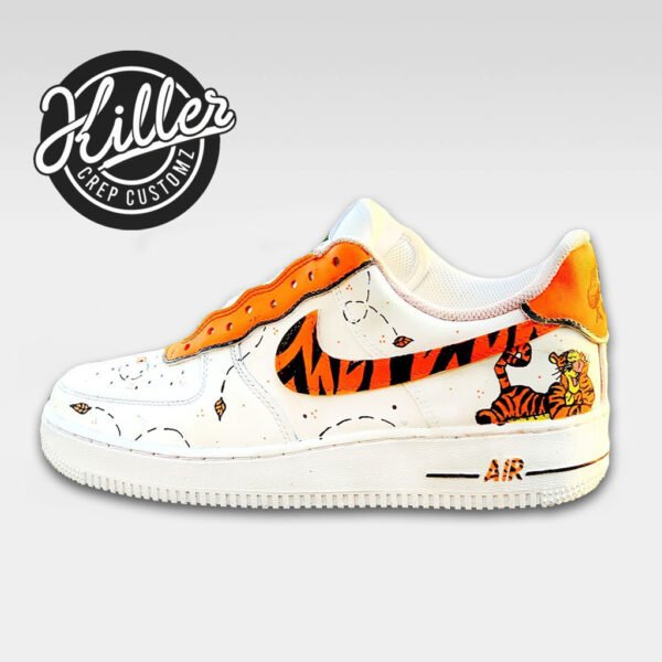 Custom Nike Air Force 1 Tigger Killer Crep Customz