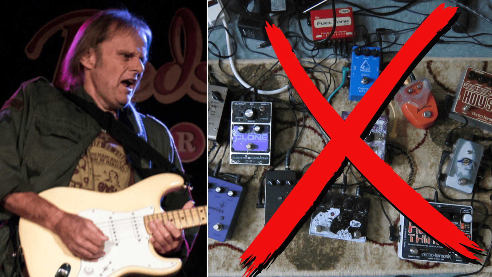 Guitar Legend Walter Trout Says He Doesn’t Use Any Pedals, Explains Why