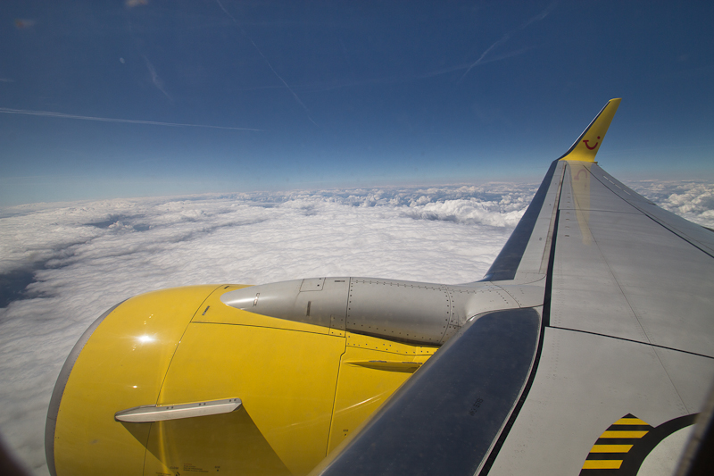 Reisebericht Mallorca Tag 1 Hinflug nach Palma mit Tuifly ab Nürnberg