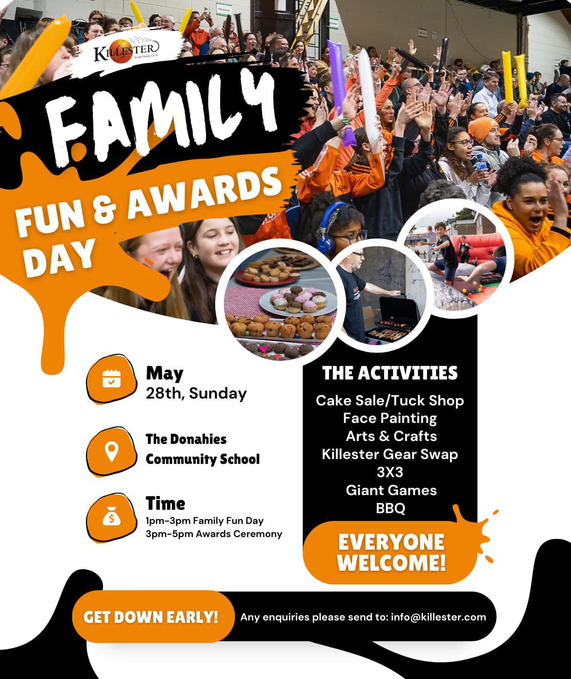 Family Fun Day and Club Awards Killester Basketball Club