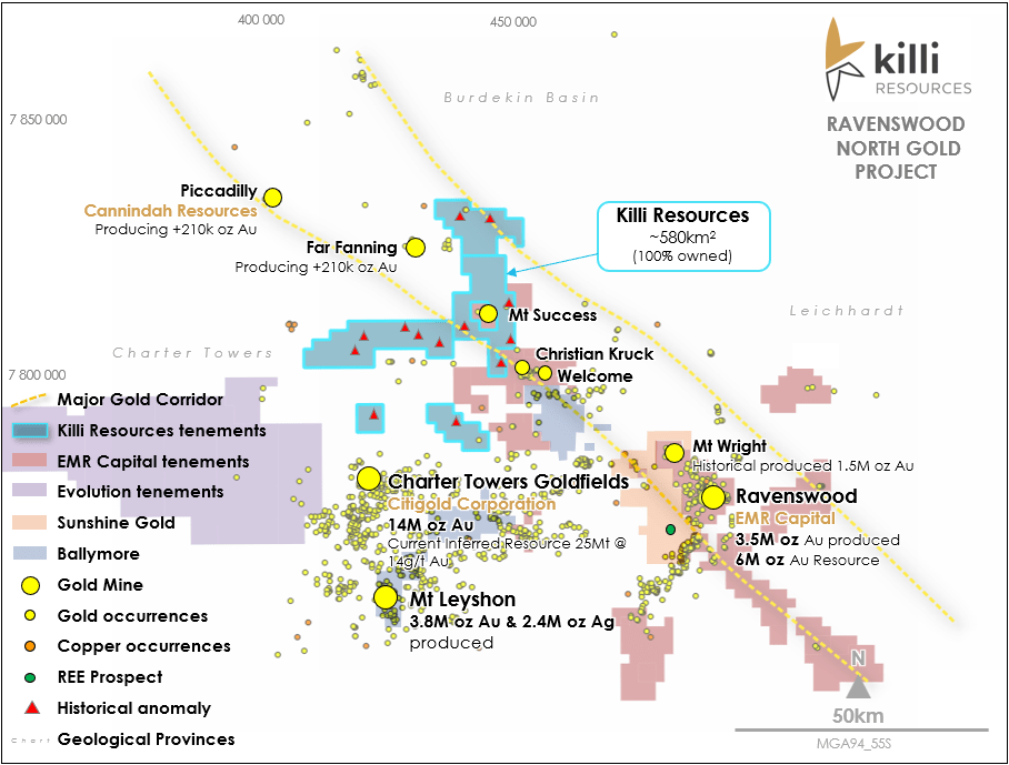 Ravenswood North Project Killi site