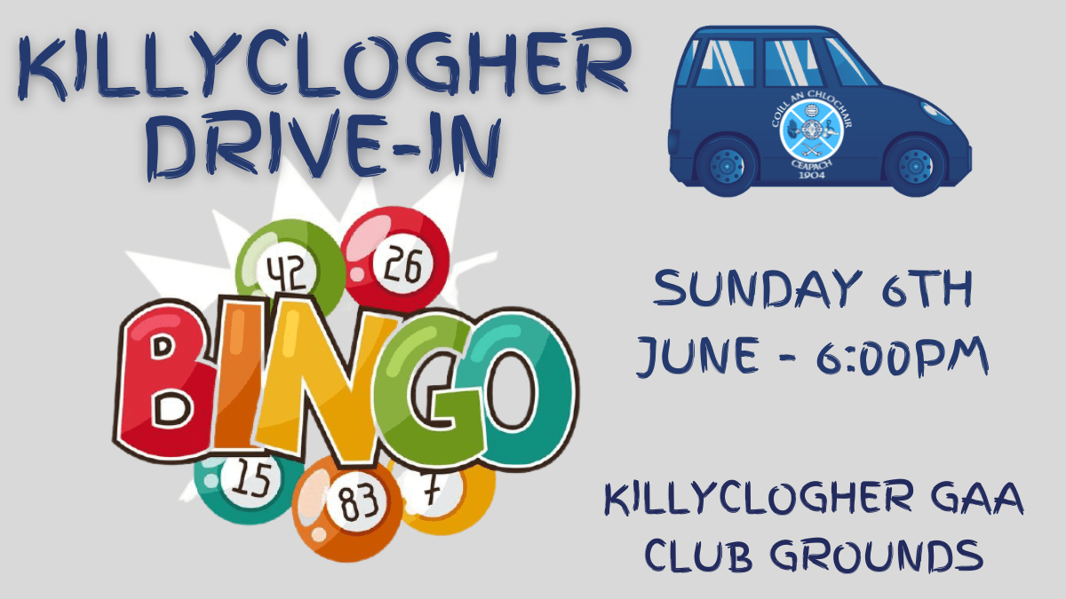 Car Bingo Twitter Killyclogher St. Mary’s / Cappagh GAA