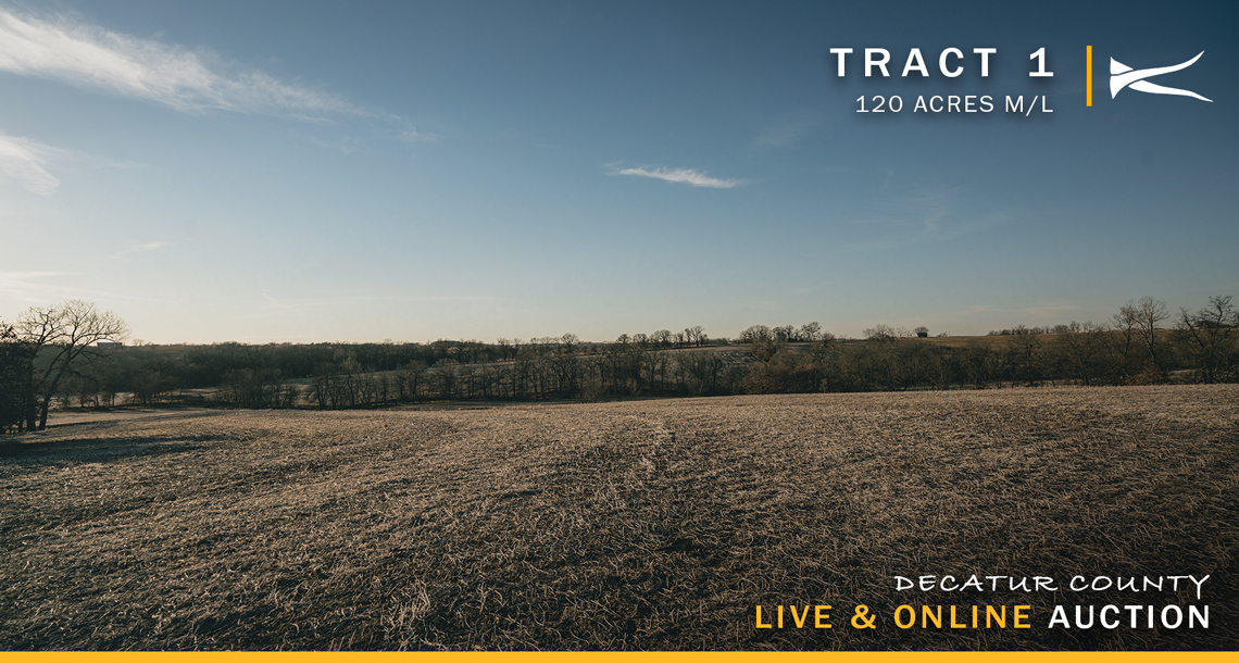 Live & Online Decatur County, IA Land Auction KILOTERRA