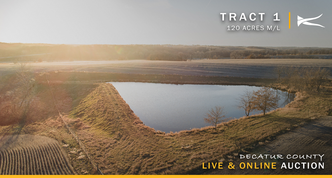 Live & Online Decatur County, IA Land Auction KILOTERRA