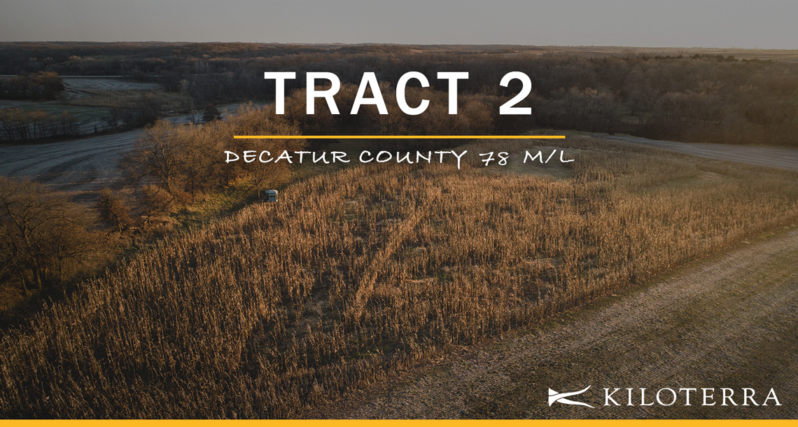 Live & Online Decatur County, IA Land Auction KILOTERRA