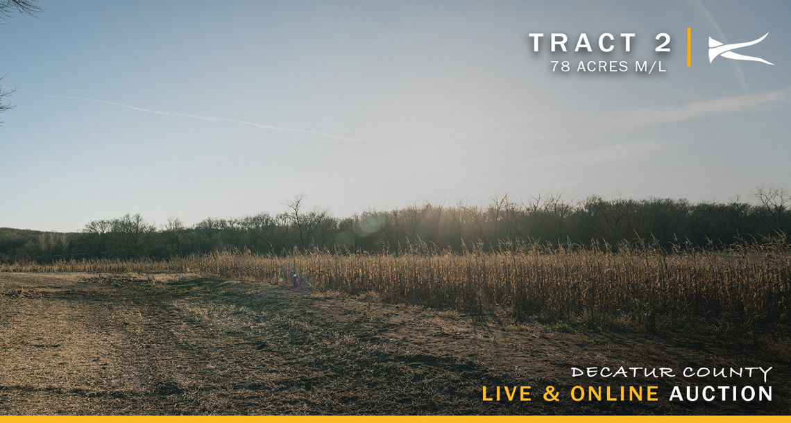 Live & Online Decatur County, IA Land Auction KILOTERRA