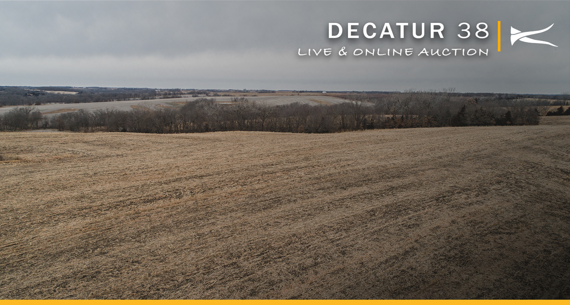 38 ac Decatur County, IA Land Auction KILOTERRA