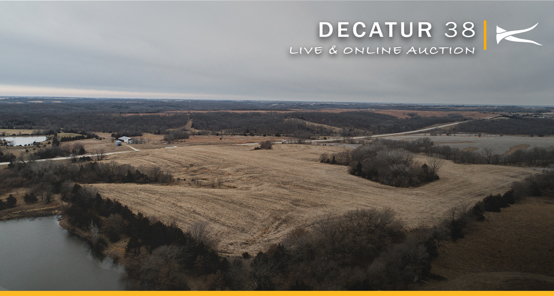 38 ac Decatur County, IA Land Auction KILOTERRA