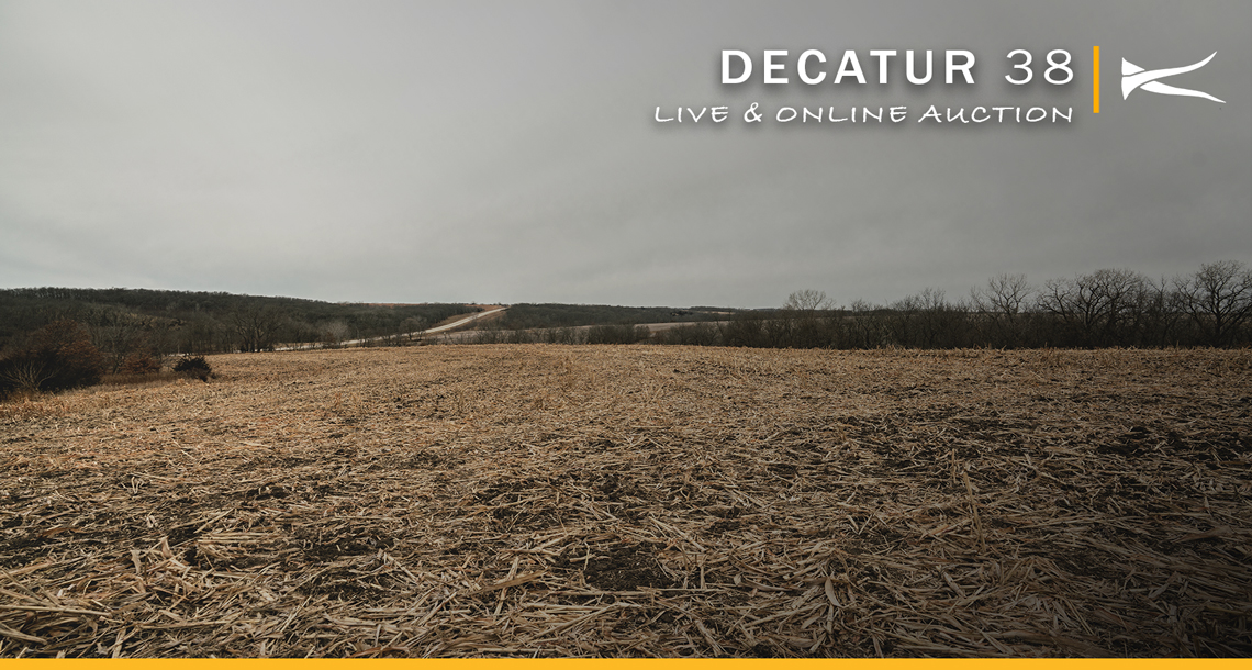 38 ac Decatur County, IA Land Auction KILOTERRA